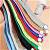 NONE Fasce elastiche per lenzuolo da 50/20/10 pezzi, cinghia elastica per riporre i vestiti regolabile arrotolabile con bottone, salvaspazio per bagagli