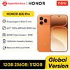 HONOR 600 Pro 5G Smartphone Versione Globale Snapdragon 8 Elite Display AMOLED da 6,57" Fotocamera AI da 200MP 7000mAh 80W SuperCharge NFC