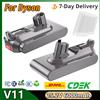 Turpow Per Dyson V11 25.2V 6000mAh Batteria Ricaricabile Aspirapolvere Batteria Per V11 Serie SV15 Rileva Tipo di Clip Batteria di Ricambio
