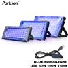 PARKSON Proiettore LED UV USB 50W 100W 150W Disco Party LED USB Stage Blacklight AC 220V Lampada da palco fluorescente ultravioletta Proiettore
