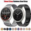 NONE 20 22mm cinturino Smartwatch per Amazfit Active 2 cinturino in acciaio Stianless per Amazfit Balance 2/GTR 4 3 2/GTS 4 3 2/Stratos 2 3/Bip 6 5