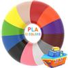 Ricariche per filamenti PLA per penna 3D a 12 colori Filamento per penna 3D da 1,75 mm Ogni colore 3M Materiale per stampa 3D PLA Totale 36M