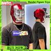 Bandai Nuovo AutoKing 1/1 Mk5 Iron Man Casco Cosplay Controllo Vocale Occhi con Luce Modello Giocattoli per Adulti Elettrico Indossabile Regalo Di Natale