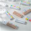 NONE Mini Morandi Sticky Notes Set Indice fluorescente Adesivi Memo Pad Etichetta autoadesiva Cancelleria per ufficio F7804