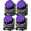 BAILIANGLIGHTS 4PZ 19X40W LED Beam Wash Big Bees Eyes RGBW Zoom Illuminazione a testa mobile con apertura LED DJ Disco Stage