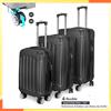 Anajqaqia Set di valigie con ruote - Set di valigie trolley in tre pezzi - Con design a doppia ruota e pratiche serrature TSA