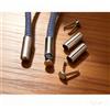 NONE Fermacorda in Metallo Regolabili Resistenti, Clip di Fissaggio Sicure per Lacci delle Scarpe, Borse, Felpe, Fai da Te, Organizzazione Cavi