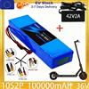 Nuovo 36V 100000mAh 10S2P 36V scooter elettrico batteria al litio scooter elettrico 500W scooter elettrico batteria 10S2P batteria 18650