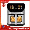 sinaopus Friggitrice ad Aria Multifunzione Sinaopus 8.5L, Macchina Intelligente con Finestra di Visualizzazione, Forno Elettrico Senza Olio, Controllo Touch LED
