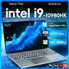 NONE Laptop portatile Windows 11 Intel Core i9-10980HK 15.6 pollici 16GB RAM 1TB SSD Notebook per ufficio con sblocco tramite impronta digitale