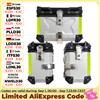 JVSYK Bauletto Moto in Alluminio 45L, 55L, 65L Argento, Bauletto Laterale Moto 38L Impermeabile con Chiusura Rapida, Bauletto Posteriore, Bauletto Portacasco, Bauletto Portautensili