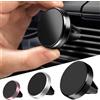 NONE Supporto magnetico per telefono da auto, supporto universale per smartphone da montare sulle griglie di ventilazione dell'auto, supporto magnetico per iPhone Samsung