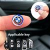 BMW Adesivo per guscio chiave auto, decalcomania per telecomando auto BMW 50th E34 E36 E60 E90 X5 X6 M3 M5 M6 E71 F01 F02 F87 E46 E39