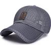 NONE Cappello da baseball estivo in rete ad asciugatura rapida, regolabile, traspirante, anti-sole, per uomo e donna, sport all'aria aperta, corsa, uso quotidiano
