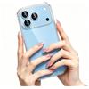 jaspever Cover Ultra Sottile Morbida Trasparente in Silicone Cristallino per iPhone 18 17 Air 17E 16 16E 15 14 Plus 13 12 Mini 11 Pro Max