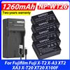 SUPEGY Batteria NP-W126 da 1260mAh + Caricabatterie Doppio USB per Fujifilm Fuji X-T2 X-A3 XT2 XA3 X-T20 XT20 X100F