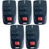 NONE 3/5 Pezzi Telecomando per Porta Garage BFT MITTO 4 B RCB MITTO2 MITTO 2 4 B RCB 02 04 KLEIO B RCA TRC1 TRC2 TRC4 433MHz Rolling Code
