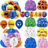 DRAGON BALL Set di decorazioni con palloncini per compleanno Dragon Ball, 12/24/36/48 pezzi, palloncini in lattice per bambini, ragazzi e ragazze, decorazioni per feste