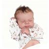 NONE Bambola Reborn Dormiente Come un Vero Neonato 49 cm