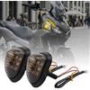 Riloer Frecce led moto universale incassato moto LED lampeggiante giallo lampeggiante indicatore luminoso indicatori di direzione per moto impermeabile accessori moto