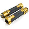 GUGUVNV Manopole manubrio moto con contrappesi, diametro 22 mm (7/8), Per TMAX 530 TMAX 530 SX DX (anni 2012-2019)-Oro