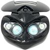 Alchemy Parts Fari Moto & Supporti per Streetfighter Custom Personalizzazione Moto - Nero