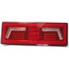 UNITRAILER KAMAR L1829 Fanale Posteriore a LED Destro 12V 24V Lampada 6 Funzioni Freccia Stop Retromarcia Retronebbia Riflettore Smart Load Device Cavo 0,3m Omologata E9 Rimorchio Camion Trattore