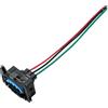 Ollanoos Spina di accensione auto Mk3 a 3 pin, cablaggio elettronico impermeabile, connettore di ricambio EDIS Coil Pack per Ford Focus Zetec Duratec