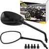 Area Longboard Set di specchietti retrovisori compatibili con Compatibile con Yamaha XC Cygnus 125, 150, NXC Cygnus, X (V51)