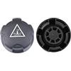 VSREI Tappo Radiatore Auto, Tappo Refrigerante Radiatori ABS Antigelo per Compatibile con la alcuni 206 207 2008 301 307 308 3008 408 508 C2 C3-XR C4 C5 Veicoli