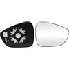 TTCR-II Compatibile con Vetro Specchio Citroen C3/C4/C5/DS3/DS4/DS5 2009-2015, Specchietto Peugeot 508/508SW 2010-2018 Piastra Vetro Specchio Retrovisore Riscaldato-Destra