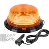 RIGIDON arancione magnetico lampeggiante, 90leds 6,3 pollici luce strobo