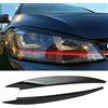 Honeyhouse Mascherina coprifari adatta per Volkswagen VW Golf 7 GTI MK7 (colore nero).