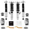 maXpeedingrods Assetto a Ghiera Regolabile per BMW 3er E46 Berlina Coupe | Cabrio 1997-2005 Ammortizzatori filettati, kit coilover