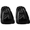 OEXRIGRU Auto Fanali Posteriori Per BMW Per Mini Per Cooper R56 R57 R58 R59 2007-2013 Lampada Posteriore Nebbia Fanali Posteriori Luci Coda A Led Montaggio Fari posteriori auto(Smoke,2011-2013)