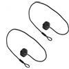 NBVUTYH Cappelliera Posteriore Scaffale String Compatibile Con Toyota Per Aygo 2005 2006 2007 2008 2009-2014 Bagagliaio Un'auto Fissaggio Corda Vassoio Portacavi Access OEM: 1K6863447A
