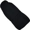 BESTOYARD Coprisedia Antiscivolo Nero per Auto in Nylon Mesh e Spugna Coprisedile Anteriore per Protezione Sedili Automobilistici