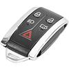topone1 5 pulsanti Guscio chiave Jaguar XF XK XKR 2007 -2012 X-Type S-Type