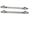 Riloer - 2 pezzi universali regolabili, aste di supporto per paraurti anteriore e posteriore, barra di supporto per ammortizzatore divisore, parti di ricambio per auto, 100 mm/150 mm/200 mm