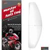 XII WANG YE XII WY Pellicola antiappannamento scudo casco moto universale, inserto lente antiappannamento visiera trasparente 9,5 cm x 31 cm