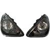 AERREAUTO KIT 2 PEZZI FARI ANTERIORI SX/DX NERO AIXAM CITY IMPULSION GTO COUPE E-CITY Universali
