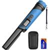 DR.ÖTEK Metal Detector Pinpointer, IP68, puntatore palmare completamente impermeabile con schermo LCD, innovativa funzione di cancellazione delle interferenze, maggiore sensibilità, 3 modalità, ideale