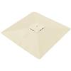 YNJJKA Telo di Ricambio per Ombrellone Rettangolare/Quadrato Copertura 4/6/8 Stecche Baldacchino di Ricambio impermeabile per Terrazzo Esterno(Beige,Square 2.7x2.7m)