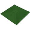 YNJJKA Telo di Ricambio per Ombrellone Rettangolare/Quadrato Copertura 4/6/8 Stecche Baldacchino di Ricambio impermeabile per Terrazzo Esterno(Verde,Square 3.0x3.0m)