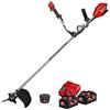 Milwaukee Decespugliatore a batteria FUEL M18 FBCU-802, 2 batterie da 8,0 Ah + caricatore in cartone