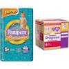 Fater SpA Pampers Quadri Progressi Mutandino XL 15+ Kg + Il Costumino 5+ 1 St