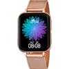 LOTUS Smartwatch Uomo Acciaio 316L Rosa - Impermeabile IP65 50033/1 - Musica, Passi, Calorie, Telefono, Sport, Frequenza Cardiaca