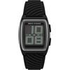 Armani Exchange Orologio da uomo in plastica nera da 42 mm, AX2971