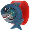 Wacky Watches Wacky Watch Shark Sealife Design Slapwatch Fast Fit Kids Kids Silicone Watch Band Learn to Tell The Time Unisex Instant Fit Qualsiasi Taglia, Squalo, squalo