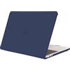 TECOOL Cover per MacBook Pro 13 Pollici 2016-2022 (M2 M1 A2338/A2289/A2251/A2159/A1989/A1706/A1708), Custodia Rigida Protettiva Sottile in Plastica Superficie Opaca, Blu Navy